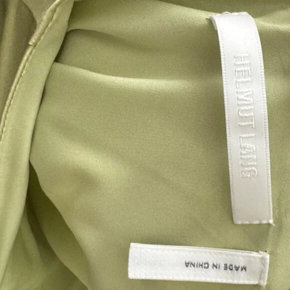 Helmut Lang Silk Halter Midi Dress - Picture 6 of 7